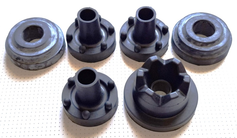 850 Moottorin ja vaihteiston kiinnityksen kumisarja - 4112333 - 4112339 -878166